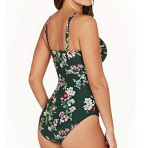 Niptuck Swimsuit One Piece Floral size 6 - Picture 4 of 9